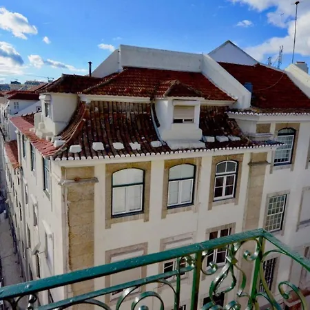 Rustic View In Baixa By River Tagus