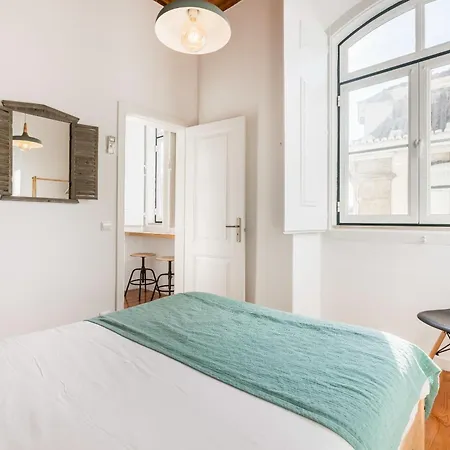 Rustic View In Baixa By River Tagus Appartement Lissabon